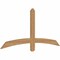 Ekena Millwork Bellingham Timber Gable Bracket, Western Red Cedar, 60"W x 27"H x 1 1/2"D x 3 1/2"F, 11/12 Pitch GBW060X27X0204BEL00SWR - alternate 4